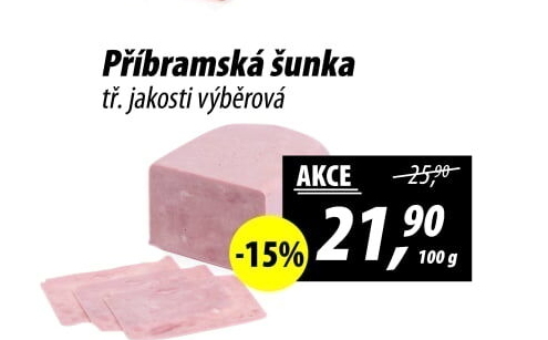 Šunka výběrová příbramská
