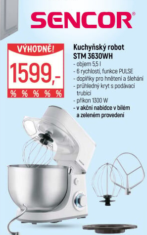 Kuchyňský robot Sencor STM 3630