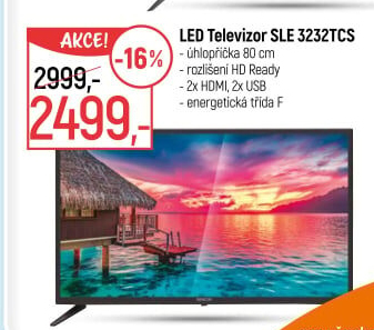 LED televize Sencor SLE 3232TCS