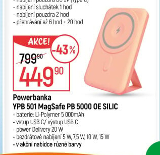 Powerbanka Yenkee