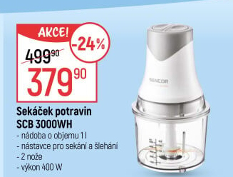 Sekáček potravin Sencor SCB 3000WH