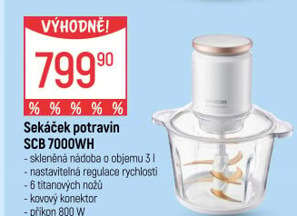Sekáček potravin Sencor SCB 7000WH