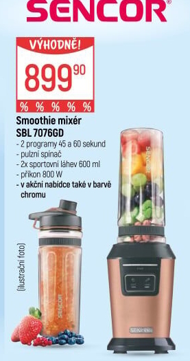 Smoothie mixér Sencor SBL 7076GD