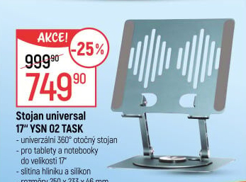 Stojan na teblety/notebook Yenkee