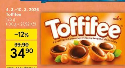 Bonboniéra Toffifee Storck
