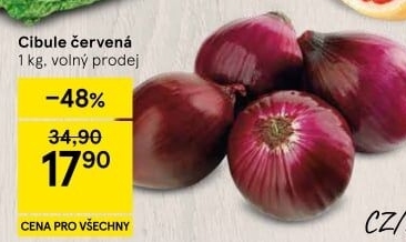 Cibule červená