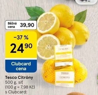 Citrony Tesco