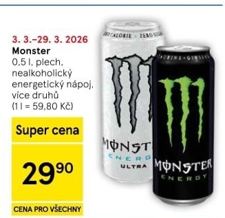 Energetický nápoj Monster Energy
