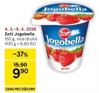 Jogurt Jogobella Zott