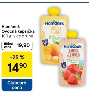 Kapsička ovocná Hamánek