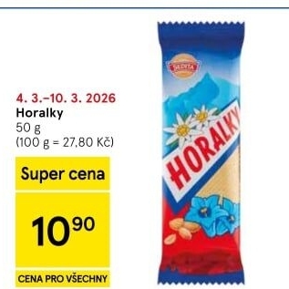 Oplatky Horalky Sedita