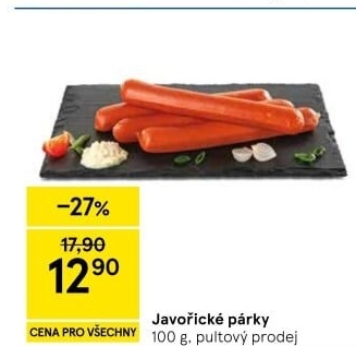 Párky javořické