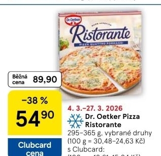 Pizza mražená Ristorante Dr. Oetker