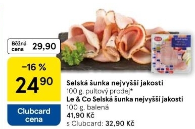 Šunka selská nejvyšší jakosti