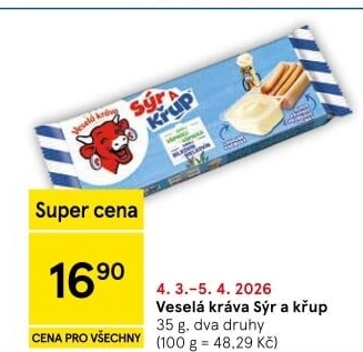 Sýr a křup Veselá kráva