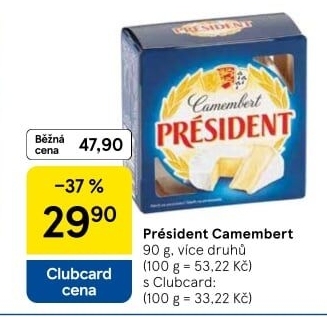Sýr Camembert Président