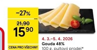 Sýr Gouda 48%