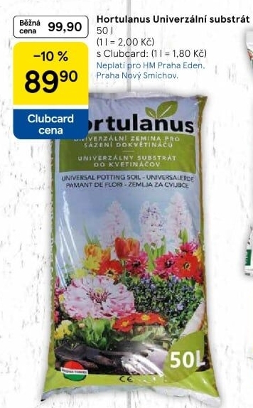 Univerzální substrát Hortulanus
