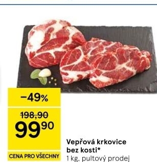 Vepřová krkovice bez kosti