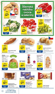 akční leták Tesco 4.3.2026-10.3.2026