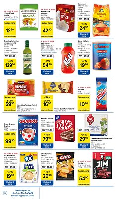 akční leták Tesco 4.3.2026-10.3.2026