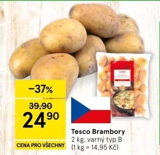 Brambory Tesco