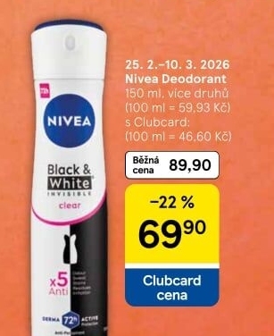 Deodorant sprej Nivea