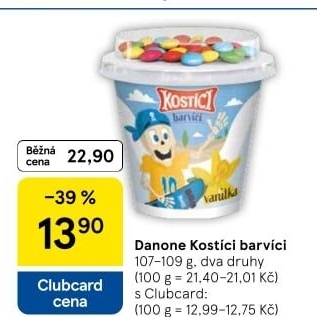 Dezert Kostíci Danone