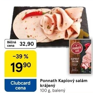 Kapiový salám Ponnath