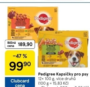 Kapsičky pro psy Pedigree