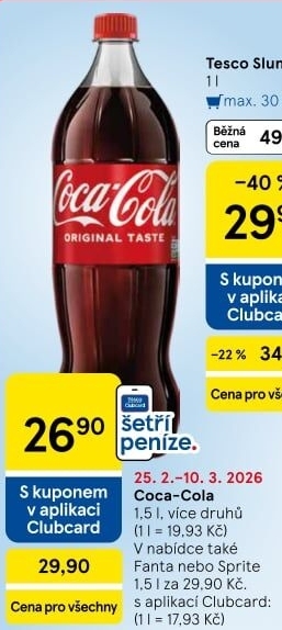Limonáda Coca Cola