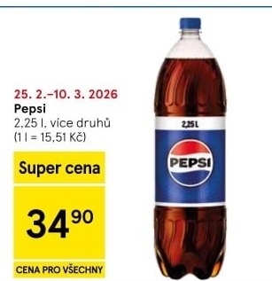 Limonáda Pepsi