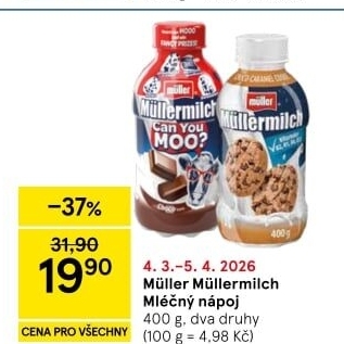 Nápoj mléčný Müllermilch Müller