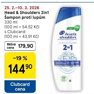 Šampon proti lupům Head&amp