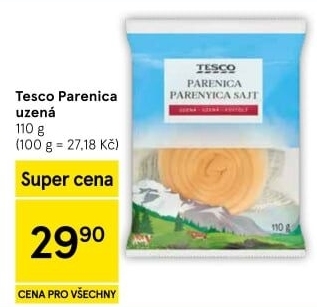 Sýr Parenica Tesco