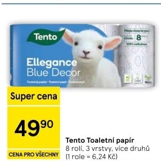 Toaletní papír 3vrstvý Tento