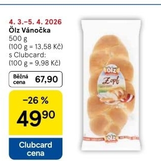 Vánočka Ölz