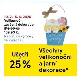 Velikonoční závěsné dekorace