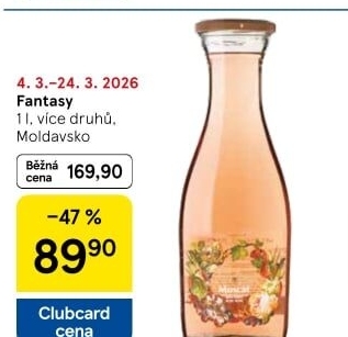 Vína Fantasy Migdal Chateau Cojusna
