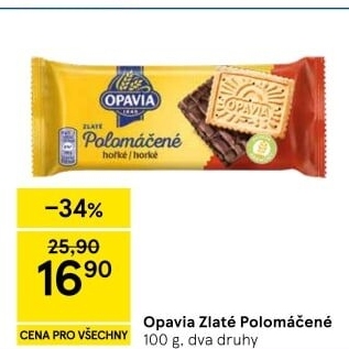 Zlaté polomáčené Opavia