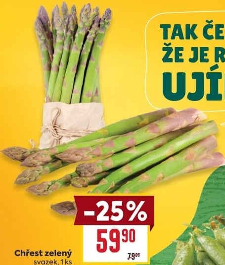 Chřest zelený