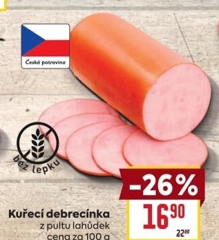 Debrecínka kuřecí