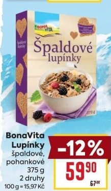 Lupínky špaldové Bonavita