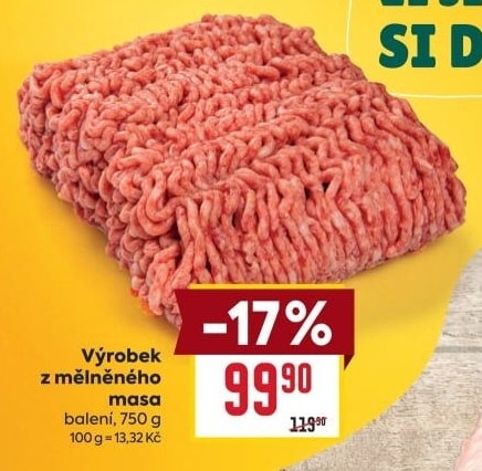 Mělněné maso