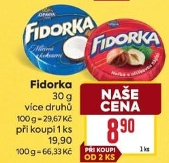 Oplatky Fidorka Opavia
