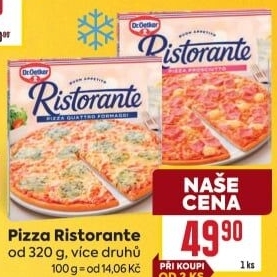 Pizza mražená Ristorante Dr. Oetker