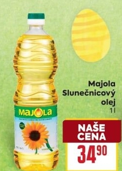 Slunečnicový olej Majola