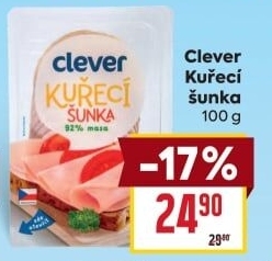Šunka kuřecí Clever