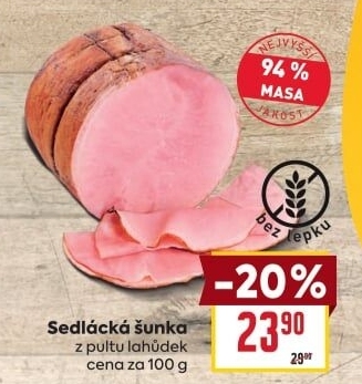 Šunka sedlácká nejvyšší jakosti