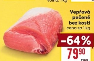 Vepřová pečeně bez kosti